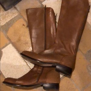 Corso come tan tall boots size 8
